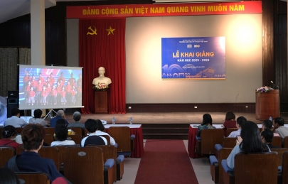 TRƯỜNG ĐẠI HỌC MỸ THUẬT VIỆT NAM HÒA CHUNG KHÔNG KHÍ LỄ KHAI GIẢNG NĂM HỌC 2025 – 2026 TRÊN TOÀN QUỐC